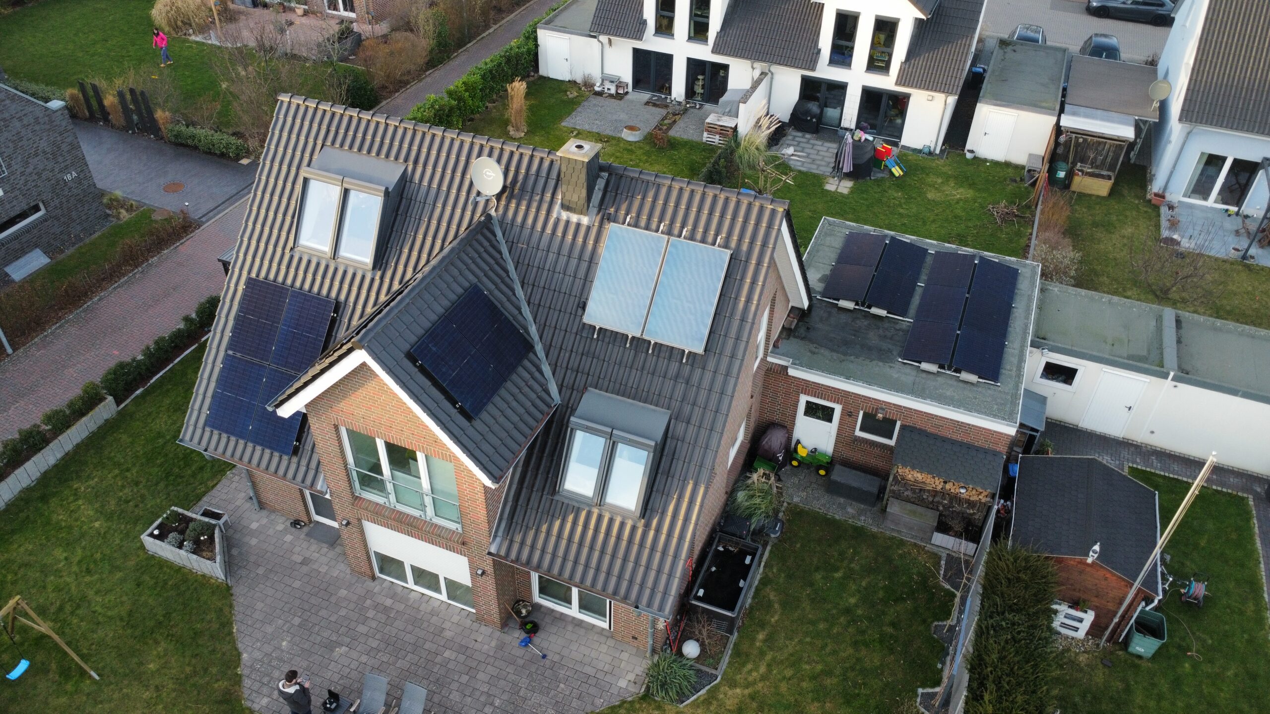 Photovoltaikanlage für ein Einfamilienhaus